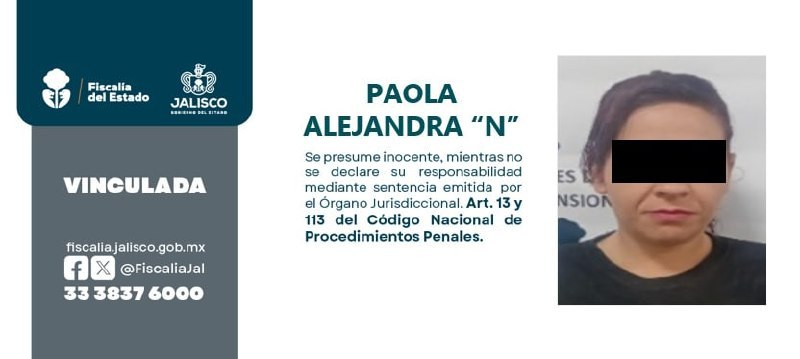 Vinculan a mujer por homicidio y desaparición
