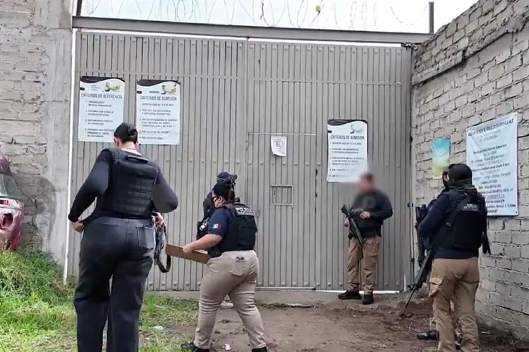 Detienen a dos en operativo a centro de rehabilitación