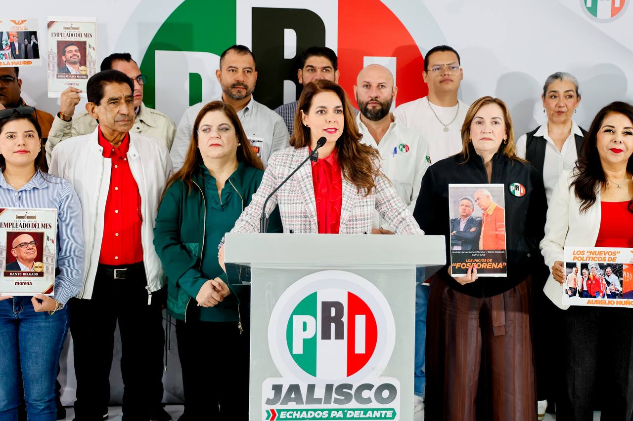 PRI Jalisco reclama recursos federales para seguridad, agua e infraestructura