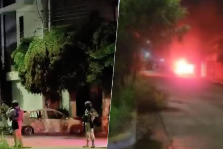 Reportan detonaciones, incendio y despliegue de seguridad en Culiacán