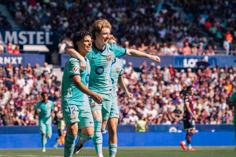 Barcelona vence al Levante y suma seis triunfos consecutivos