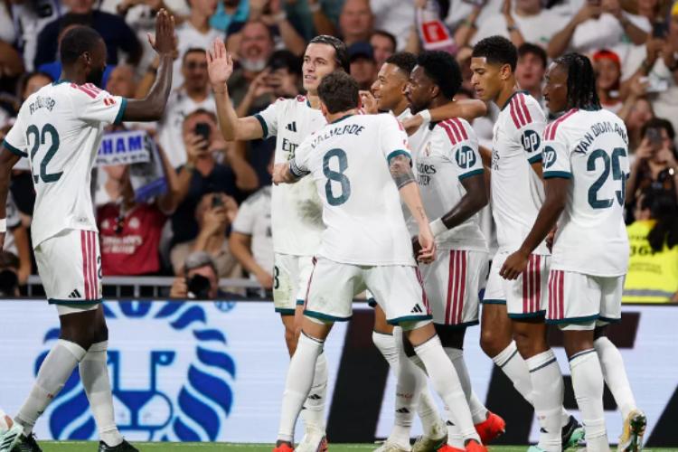 Real Madrid golea al Rayo Vallecano 4-1