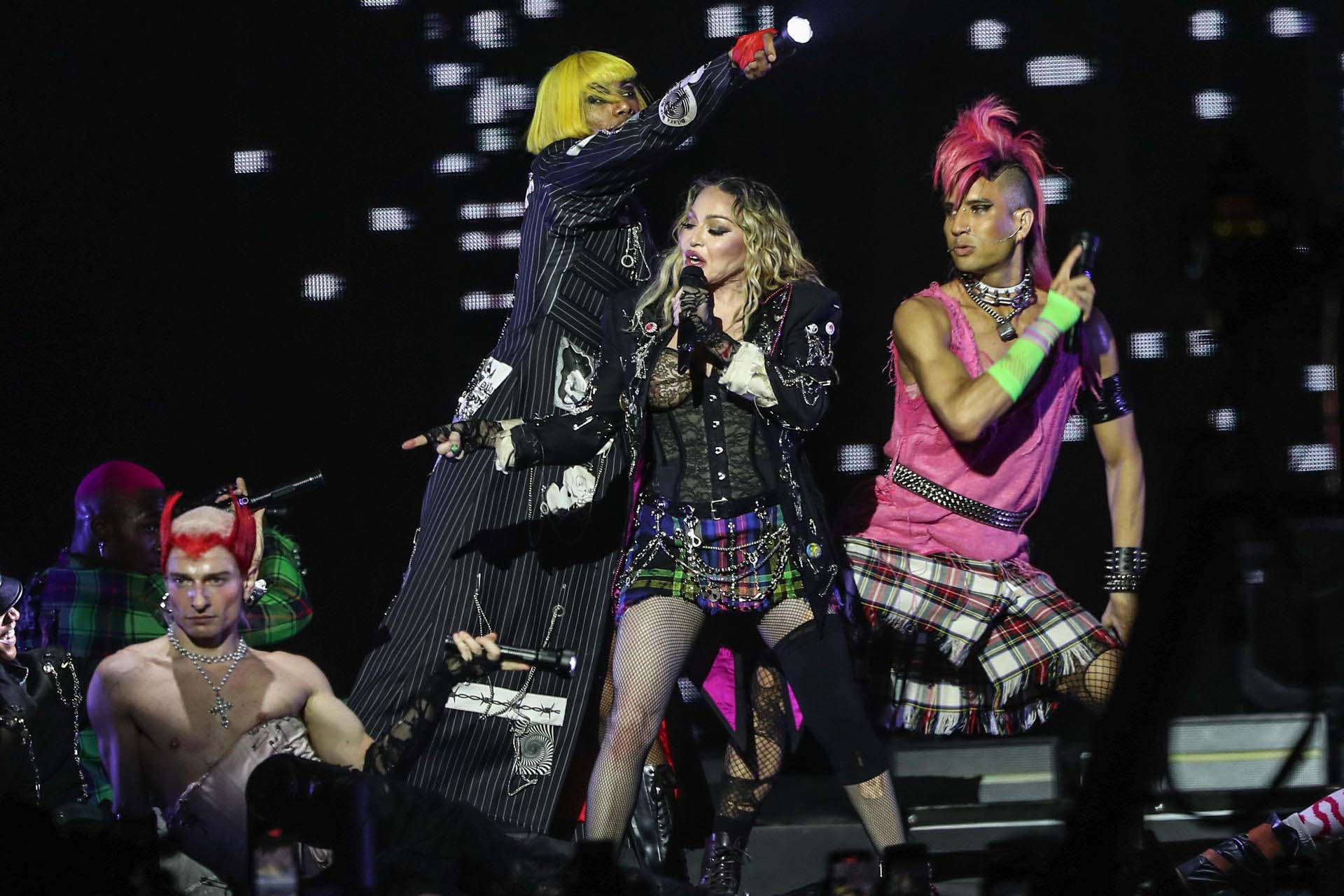 Madonna, en los VMAs 23 años después del icónico beso