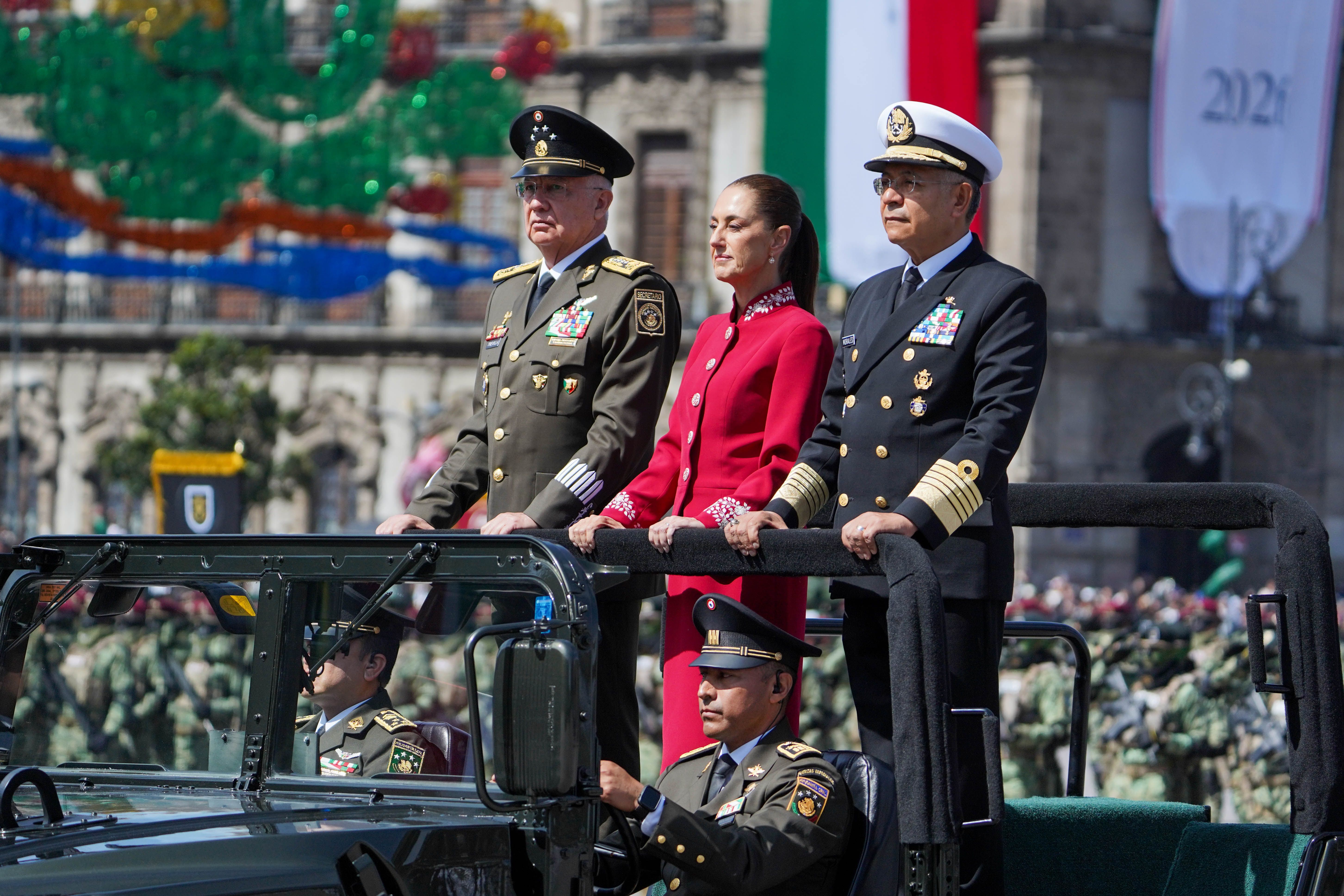 Sheinbaum afirmó que México no sería colonia durante el desfile de Independencia
