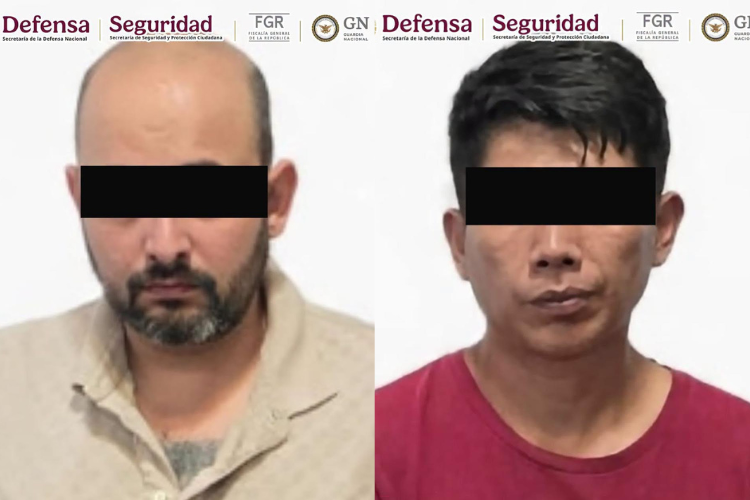 Capturan en Jalisco a dos líderes delictivos ligados a 77 extorsiones
