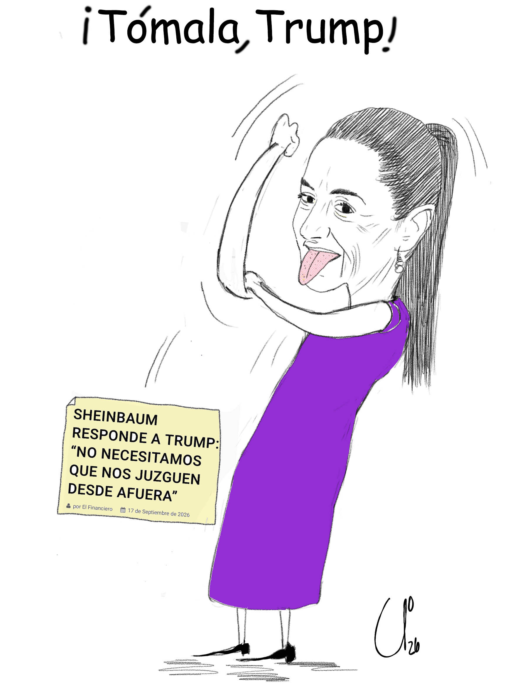 ¡Tómala, Trump!