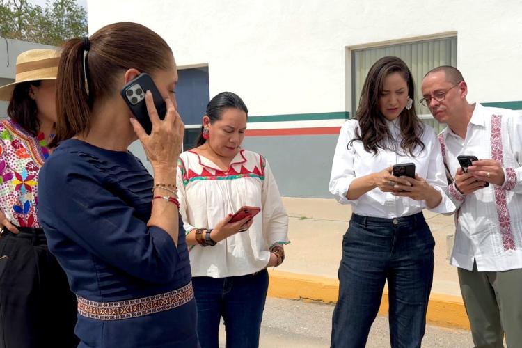 Sheinbaum participa en el Segundo Simulacro Nacional