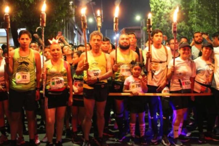 Celebrarán carrera de las antorchas este sábado