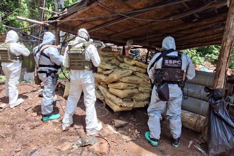 Desmantelan cuatro laboratorios clandestinos de drogas sintéticas en Michoacán y Guerrero
