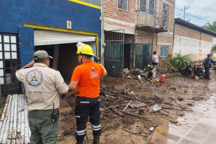 Gobierno de Jalisco coordina atención por inundaciones en Zapotlanejo