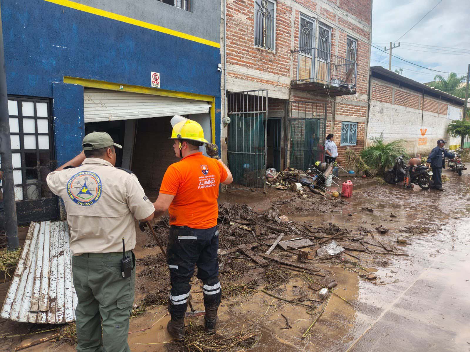 Inundaciones afectan 147 inmuebles en Zapotlanejo 