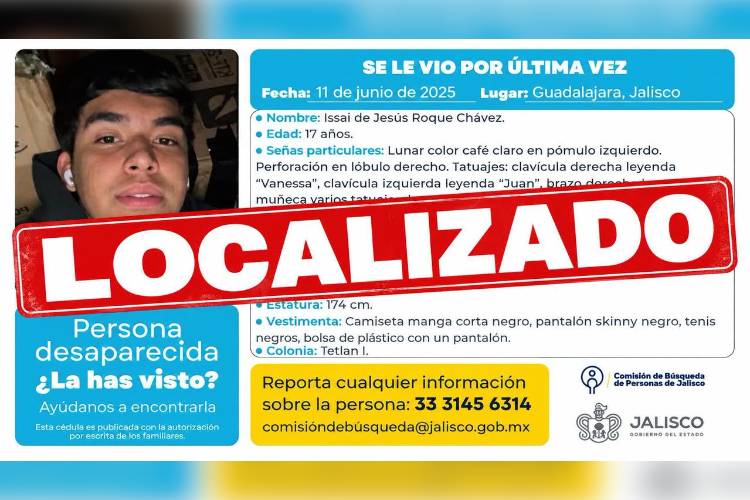 Hallan a 3 adolescentes reportados como desaparecidos desde el 2025