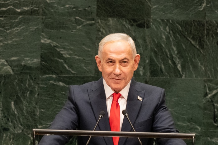 Abandonan Asamblea de la ONU durante el discurso de Netanyahu