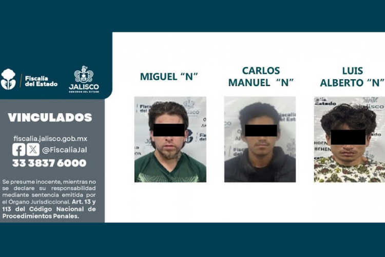 Vinculan a tres hombres por abuso sexual infantil en Guadalajara y Tlajomulco