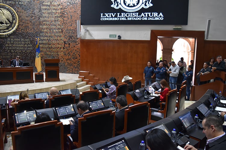 Congreso aprueba coeficientes con nueva población de Jalisco