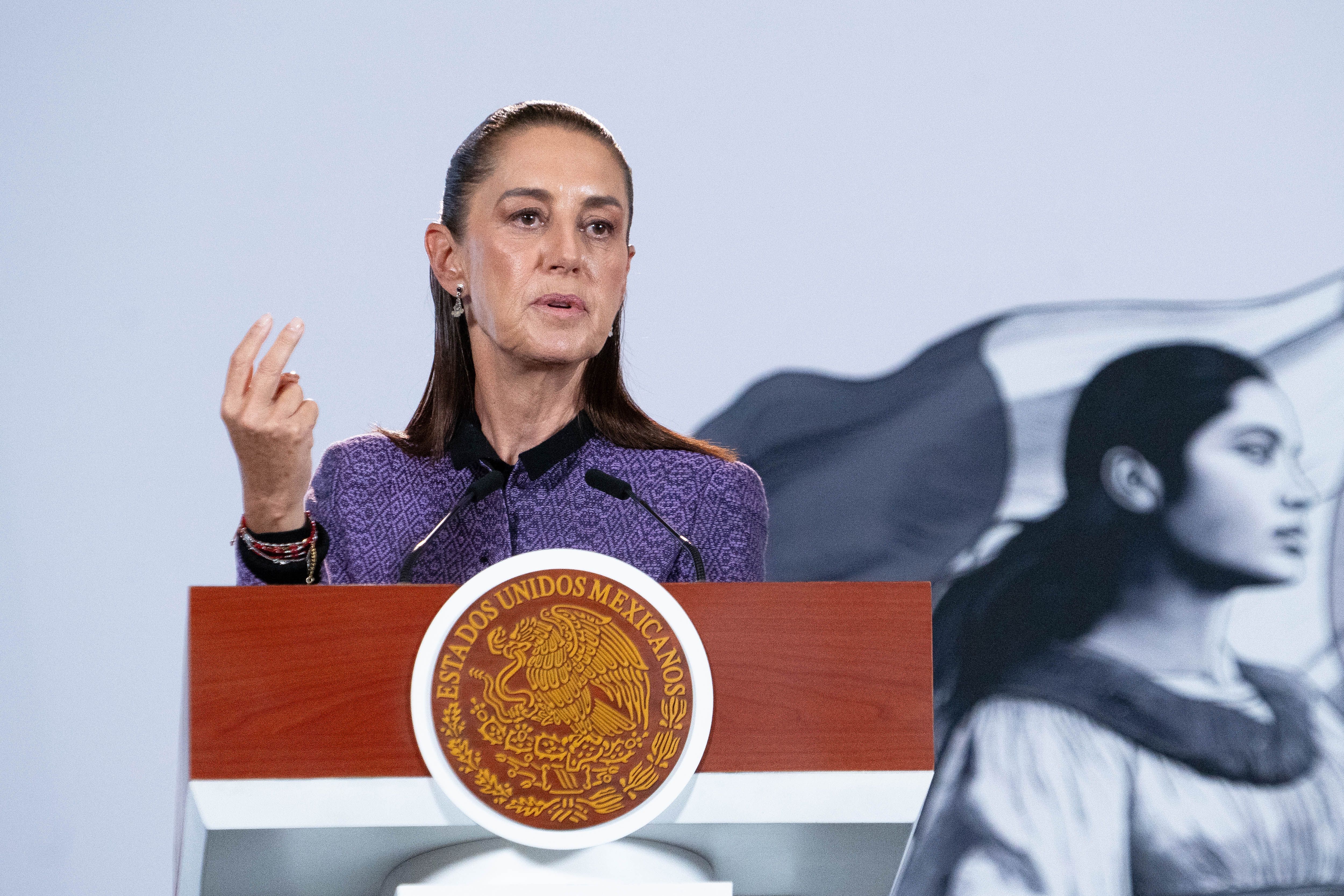Sheinbaum pedirá explicaciones a Interpol por retiro de fichas rojas de Inés Gómez Mont y Álvarez Puga