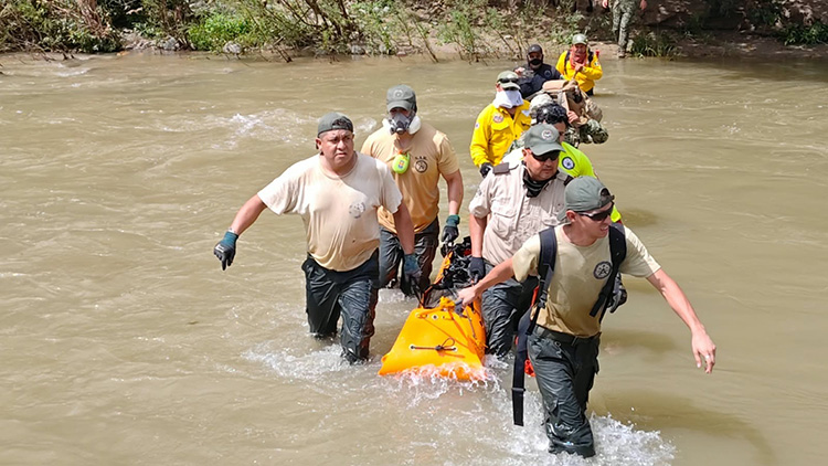 Hallan a cuarta víctima mortal de desborde en Talpa