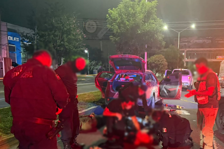 Balacera y persecución en López Mateos deja cuatro detenidos