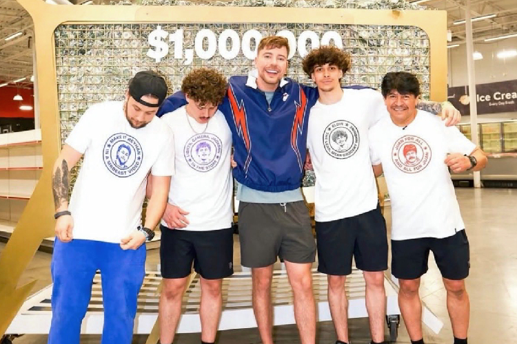 Mexicano gana el reto de MrBeast tras pasar 202 días encerrado en un supermercado