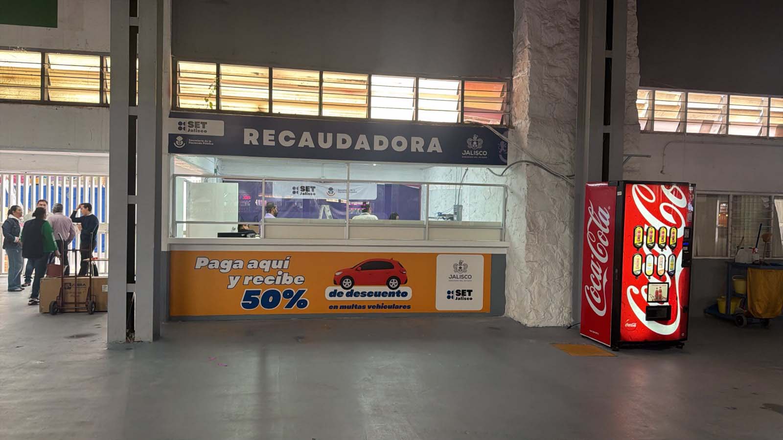 Habilitan recaudadora en Fiestas de Octubre