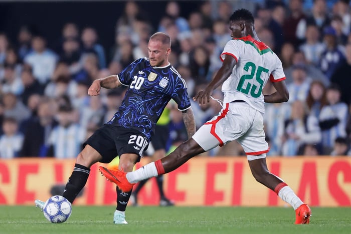 Argentina apabulló y goleó a Burkina Faso 7-0