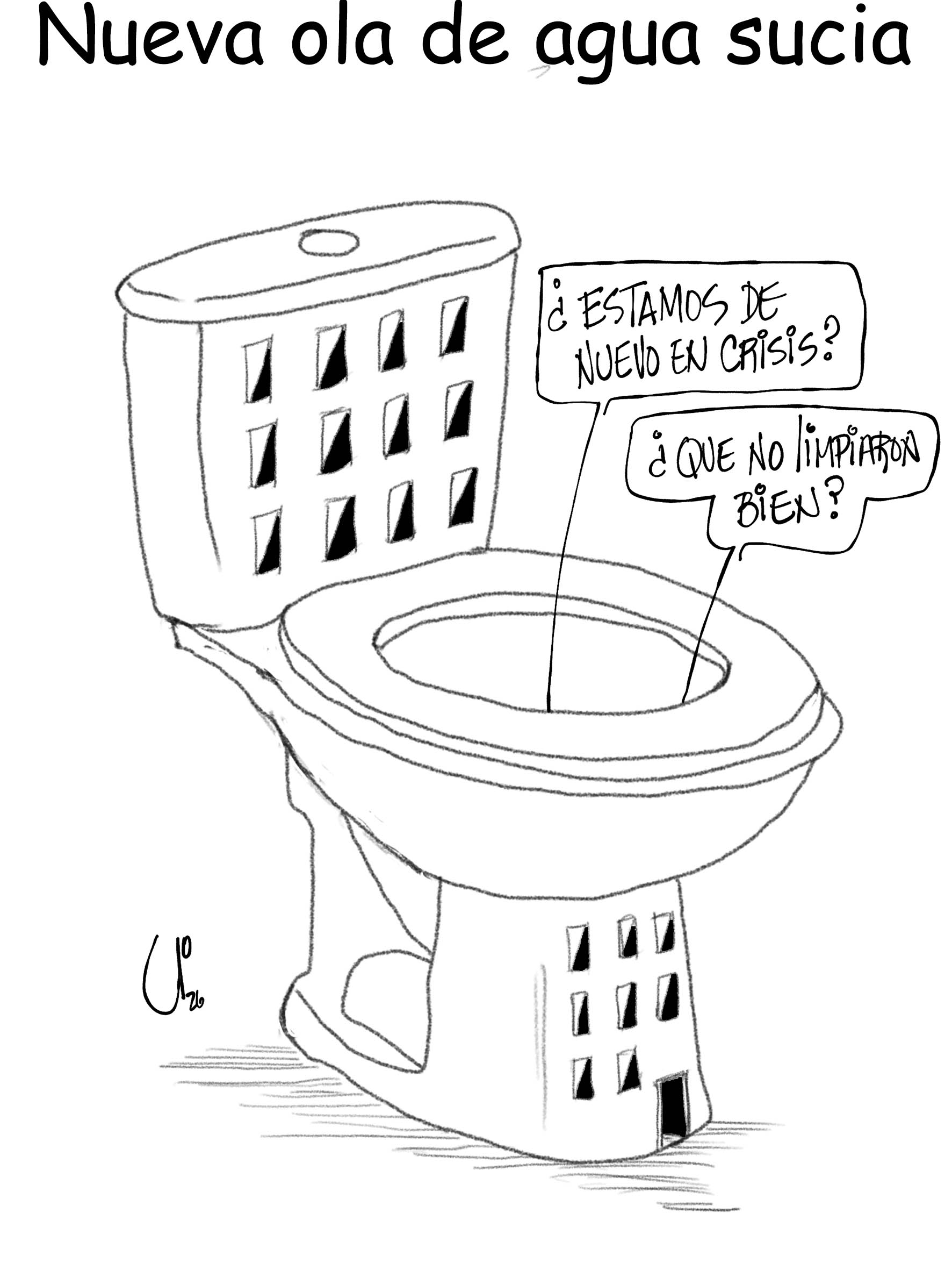 Nueva ola de agua sucia 