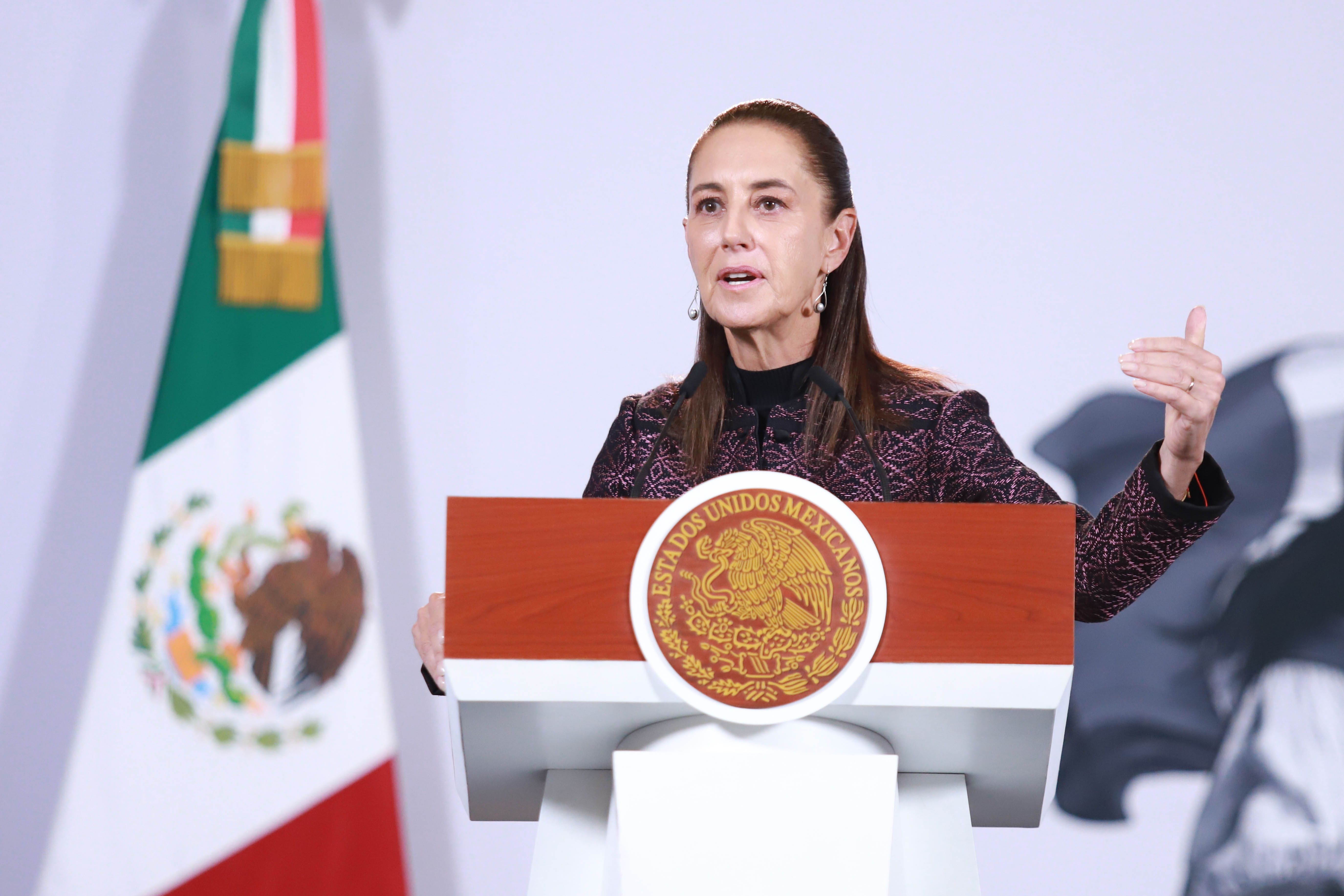 Sheinbaum cuestiona academia internacional de policía de Querétaro