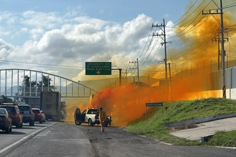 Fuga de ácido nítrico moviliza a cuerpos de emergencia en Ixtlahuacán de los Membrillos