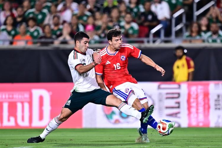 México pierde 2-0 contra Chile