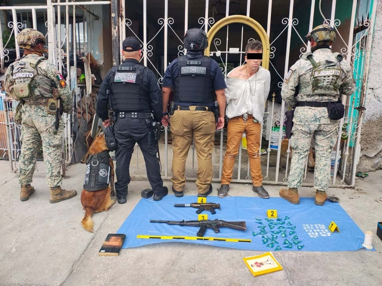 Cateos contra narcotienditas dejan 5 personas detenidas