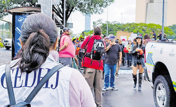 CNDH condena el actuar violento a manifestantes