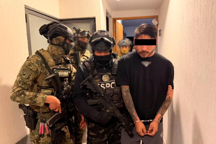 Detienen en Guadalajara a líder de Los Cromos, vinculado al CJNG