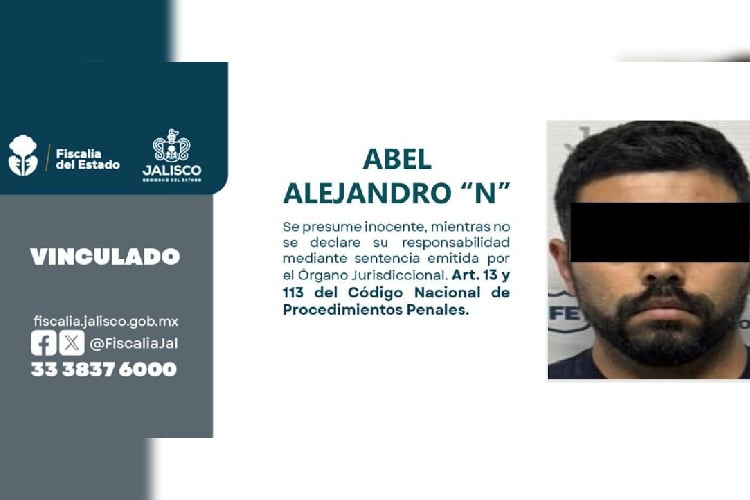Vinculan a Abel Alejandro 'N' por el feminicidio de su pareja en Tala