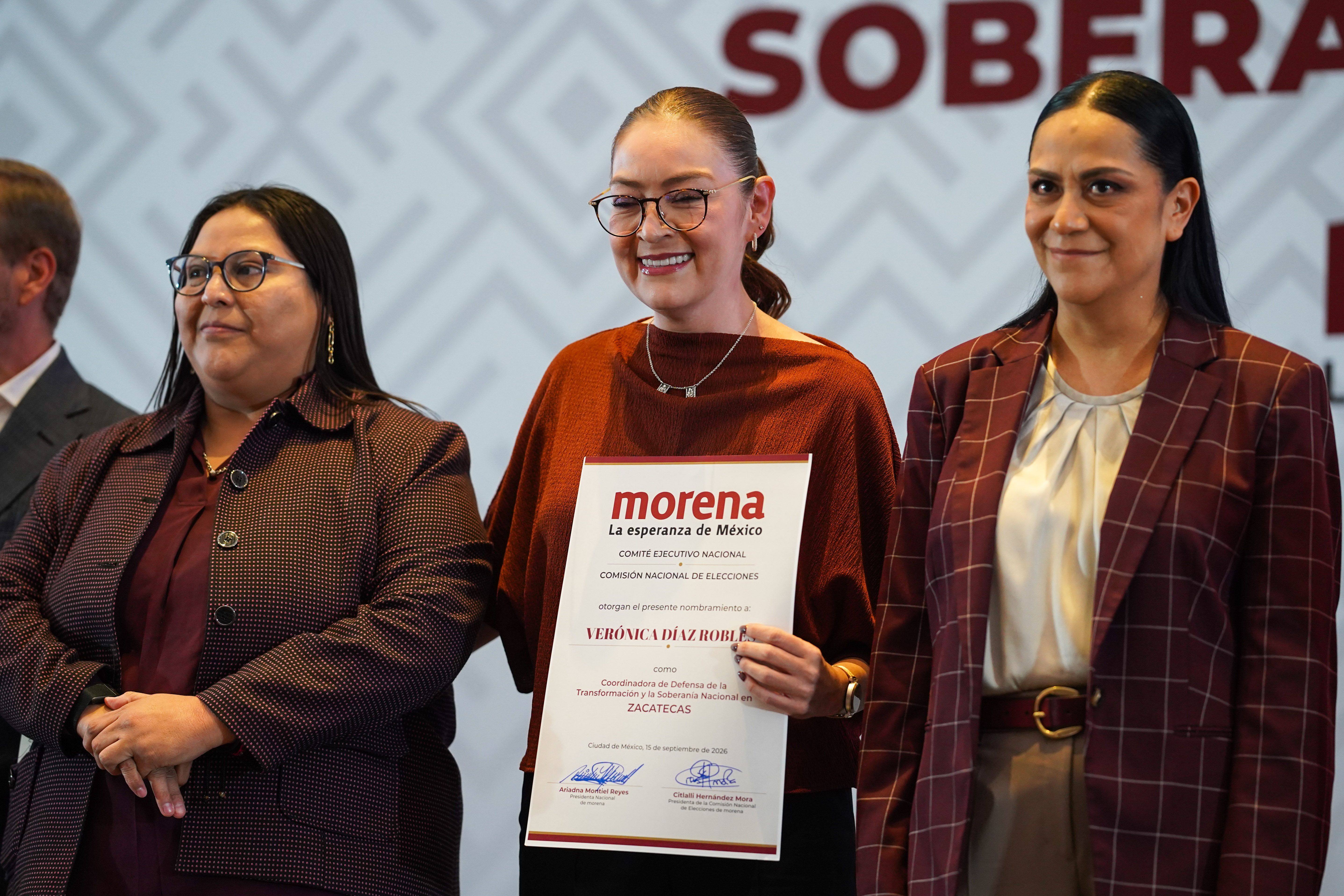 Morena aventaja en preferencias electorales en Zacatecas