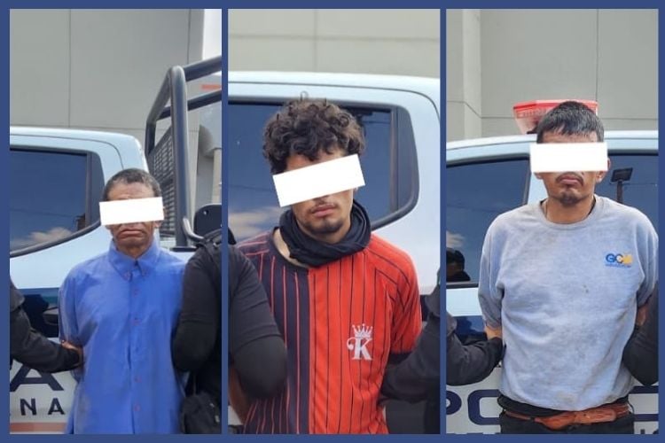 Capturan a tres sospechosos con bombas Molotov en Tlajomulco