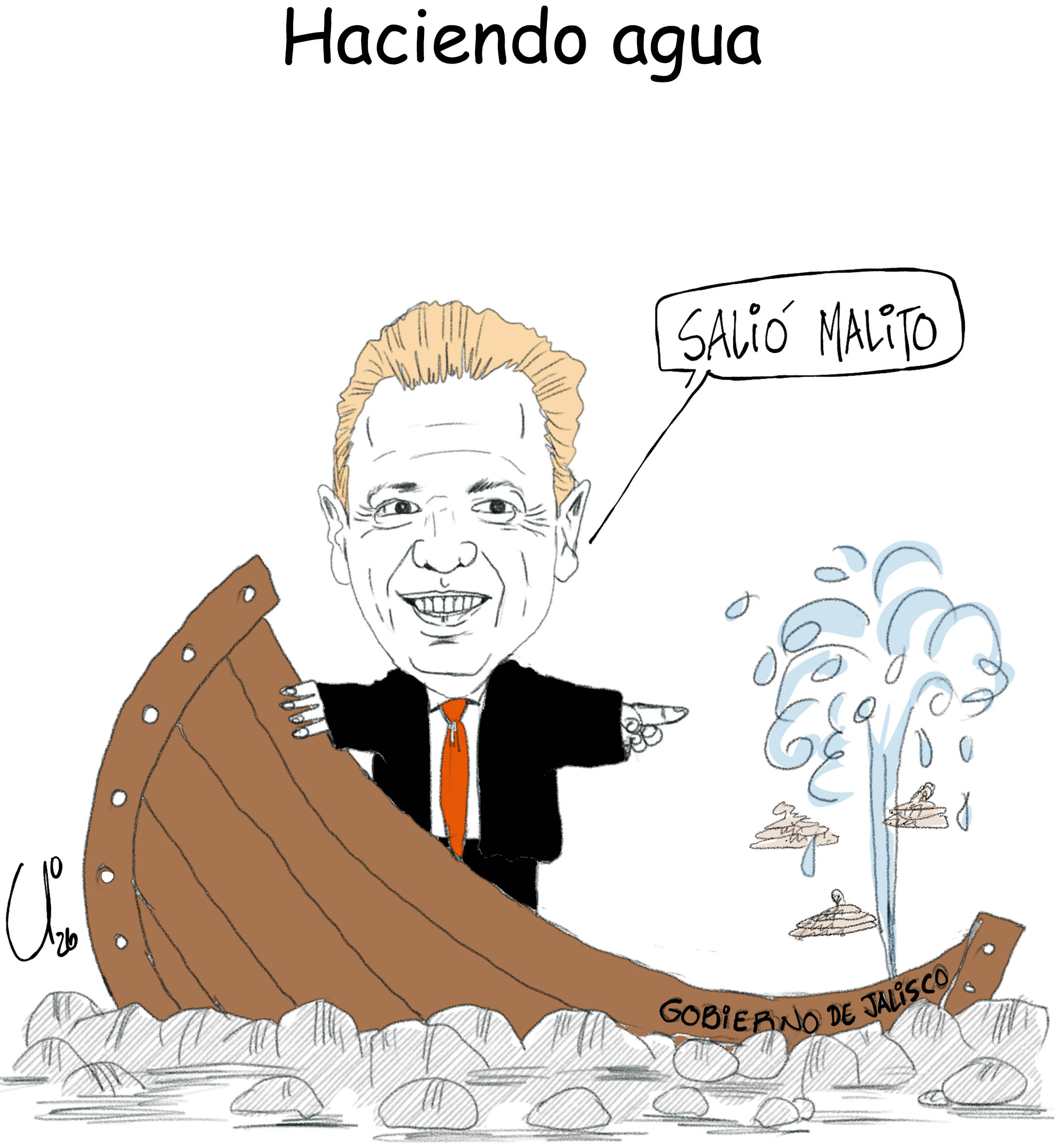 Haciendo agua