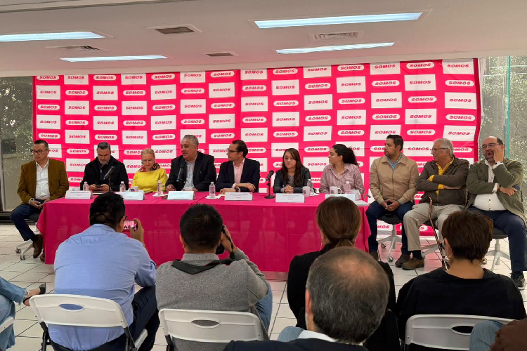 Acusa Somos 'bloqueo político' de Morena y PVEM tras freno a registro en San Luis Potosí