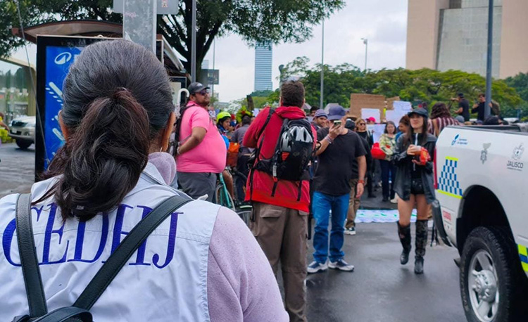 CNDH acusa falta de cooperación para investigar represión del 11 de octubre 
