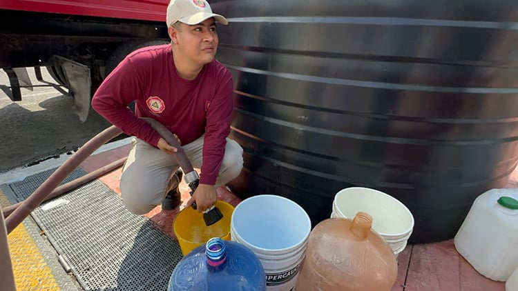 El 15% de colonias con tandeos se quedó sin agua