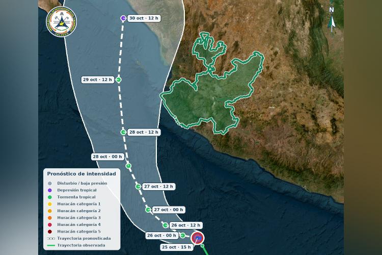 Vance se debilita a tormenta tropical