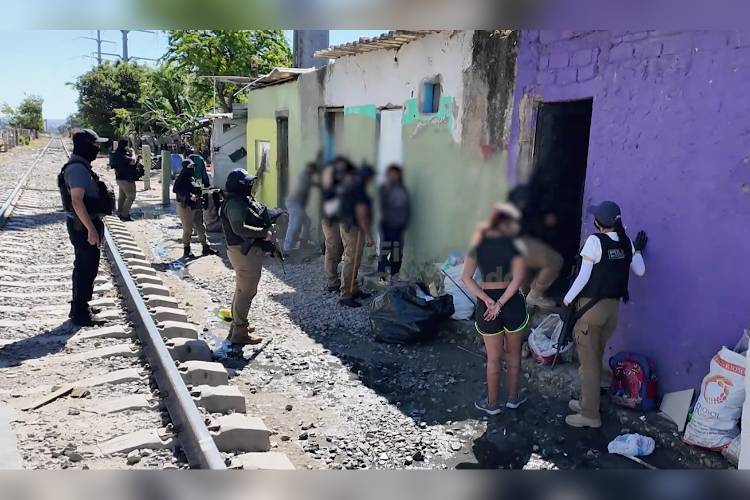 Detienen a cuatro personas en operativo en Pueblo Quieto