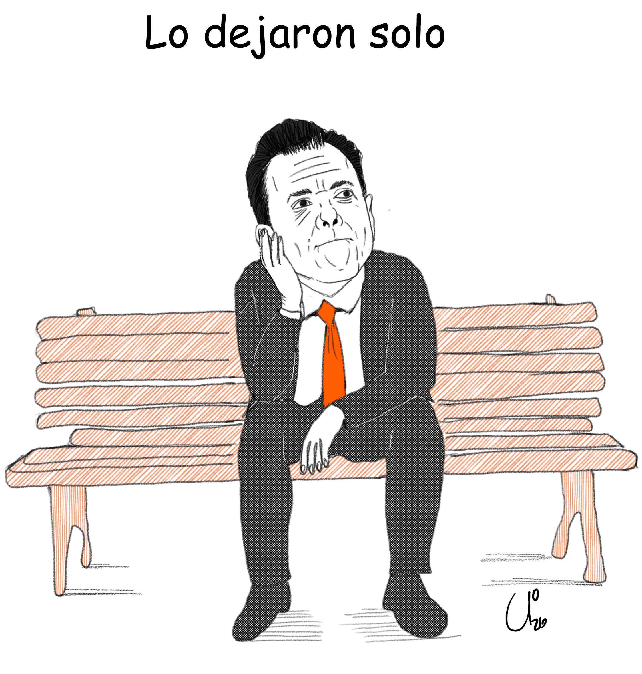 Lo dejaron solo