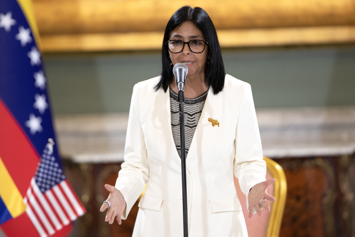 EEUU espera que Delcy Rodríguez deje vacante la presidencia de Venezuela en 2027