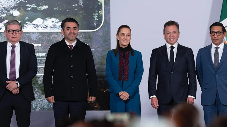 Sheinbaum garantiza inversión para agua