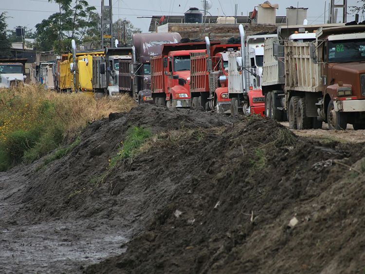 Rechazan el esparcimiento de contaminación