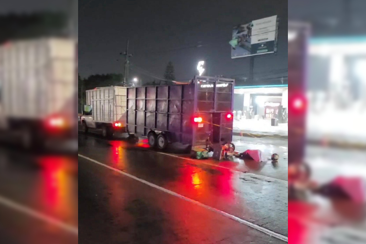 Fallece motociclista tras derrapar en Av.Vallarta en Zapopan