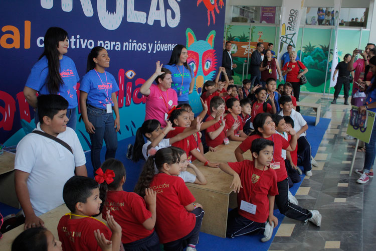 Fiesta. Este año, el encuentro de los niños y jóvenes con la creatividad tiene como tema central el valor de los animales en el ecosistema. (Fotod: Jorge Alberto Mendoza)